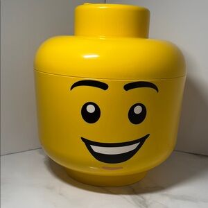 New Lego Yellow Storage Head - Large
